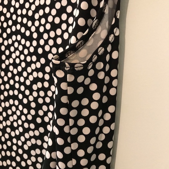 Annalee +hope polk a dot navy dress. - Picture 3 of 5